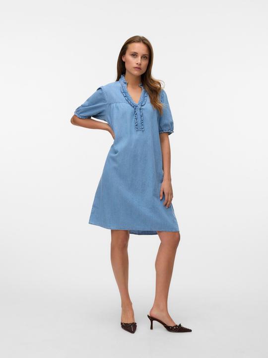 Produktbild Vero Moda VMROSA Kurzes Kleid Jeanskleid (S)