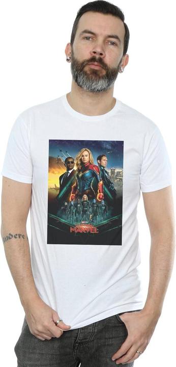 Produktbild Captain Movie Starforce Poster TShirt (3XL)