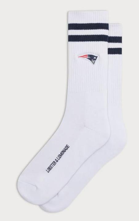 Immagine prodotto Lobster & Lemonade New England Patriots Stripes Sport Socks white 41-46 (41 - 46)