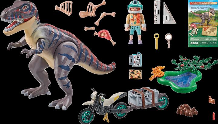 Actual product image Playmobil T-Rex track search (71524, Playmobil dinos)