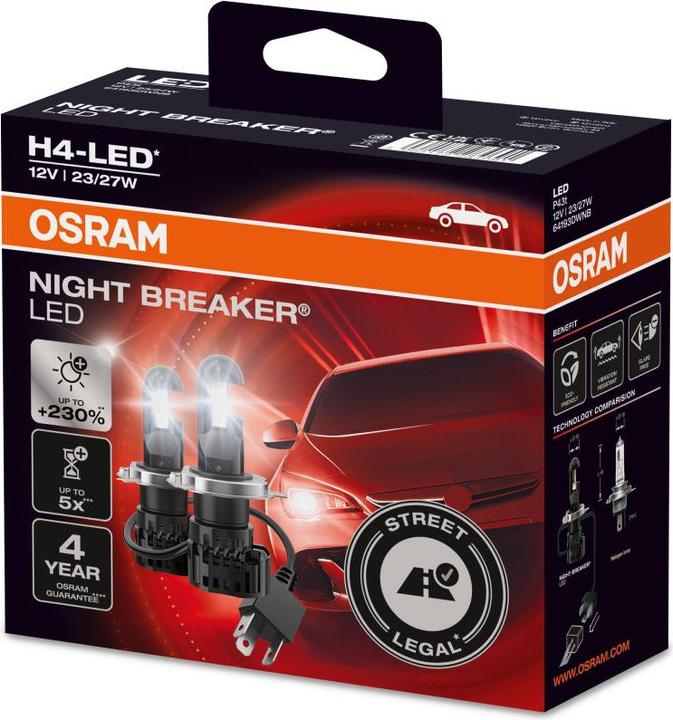 Immagine prodotto Osram Night Breaker (H4)