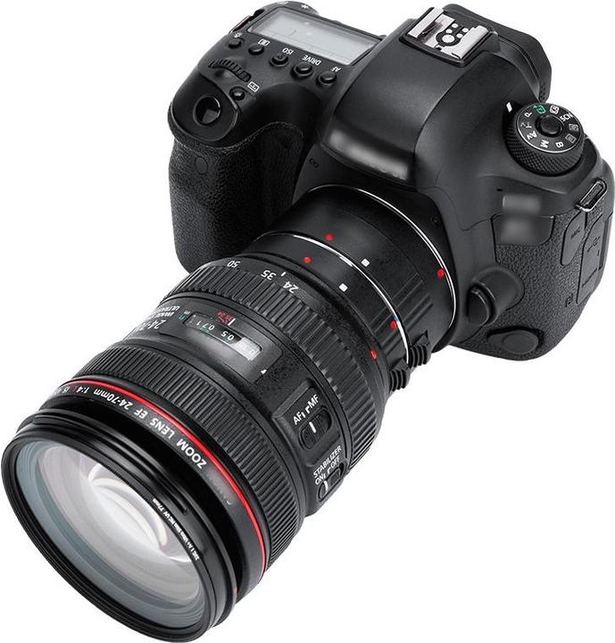 Image du produit JJC AET CS2 Auto Extension Tube Set (12mm and 25mm) (Convertisseur grand angle, Canon EF, Canon EF-S)