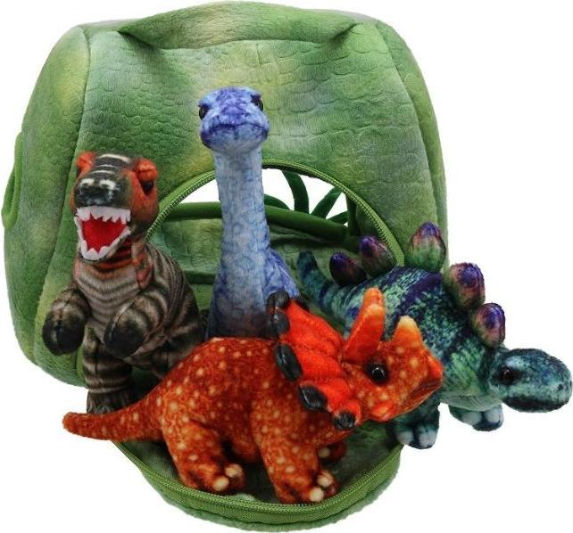 Image du produit The Puppet Company Hide-Away Maison de dinosaure avec marionnettes à doigt
