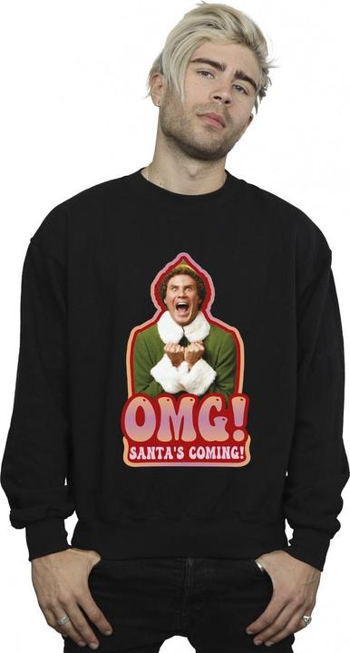 Immagine prodotto Elf Santa's Coming Felpa Uomo (5XL)