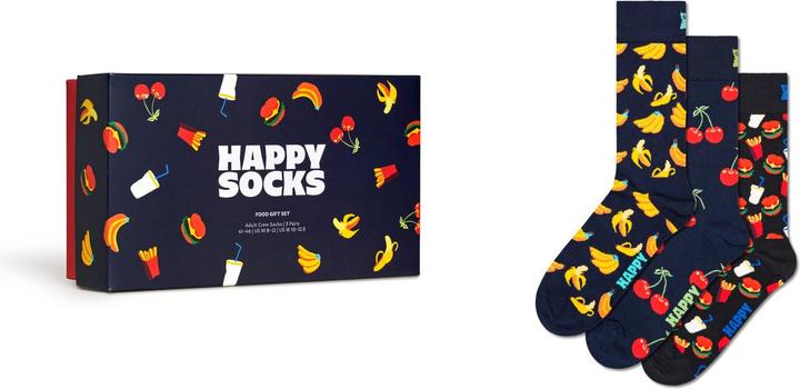 Immagine prodotto Happy Socks Set regalo alimentare (confezione da 3, 41 - 46)