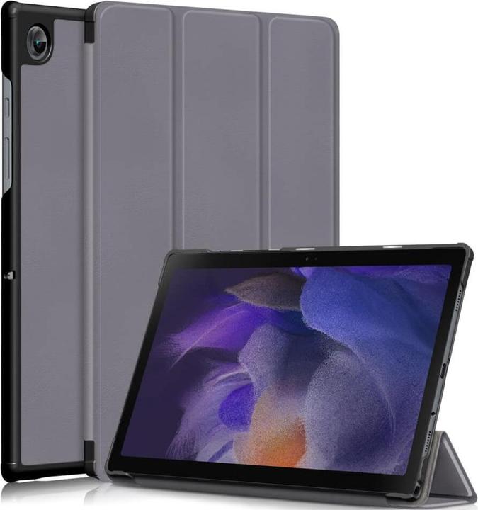 Produktbild Cover-Discount Galaxy Tab A7 Lite - Tri-fold Smart Case grau (Galaxy Tab A7 Lite)