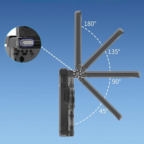 Actual product image Anbernic Konsola RG35XXSP czarny transparentny/translucent black