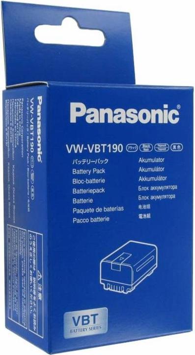 Actual product image Panasonic Vw-Vbt190e-K (Rechargeable battery)