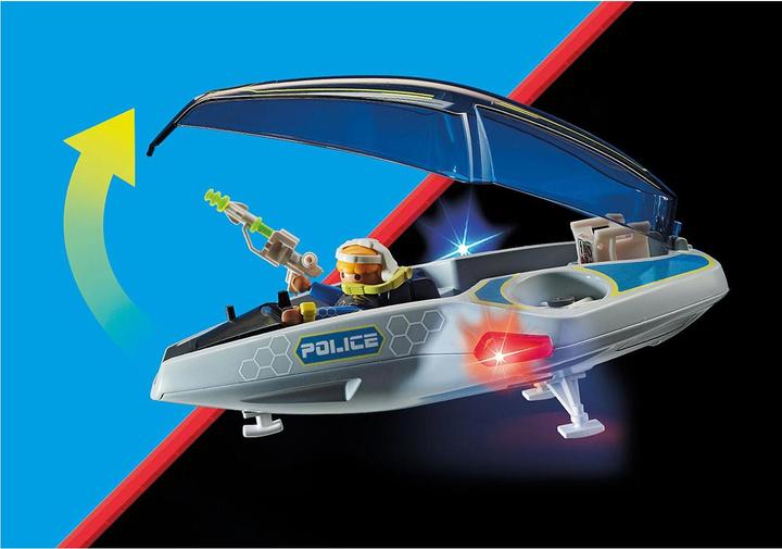 Actual product image Playmobil Galaxy Police Glider (70019, Playmobil Space)