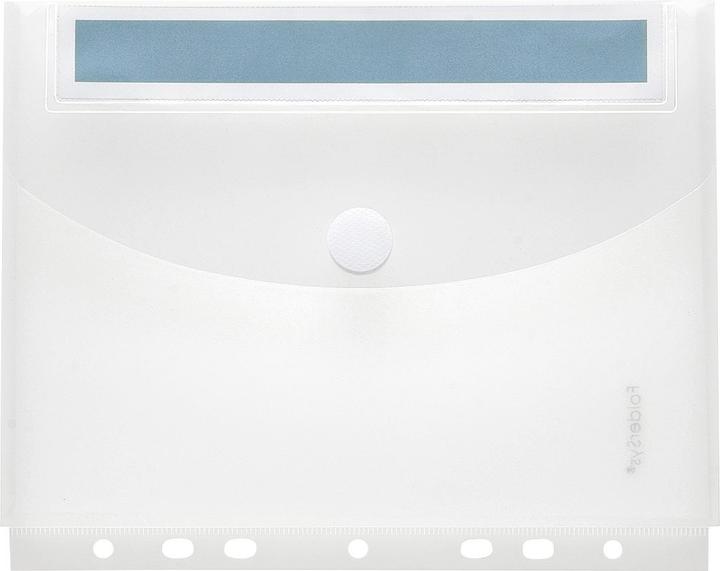 Foldersys 10 documenthoezen index DIN A5 transparant generfd 0,20 mm (A5)