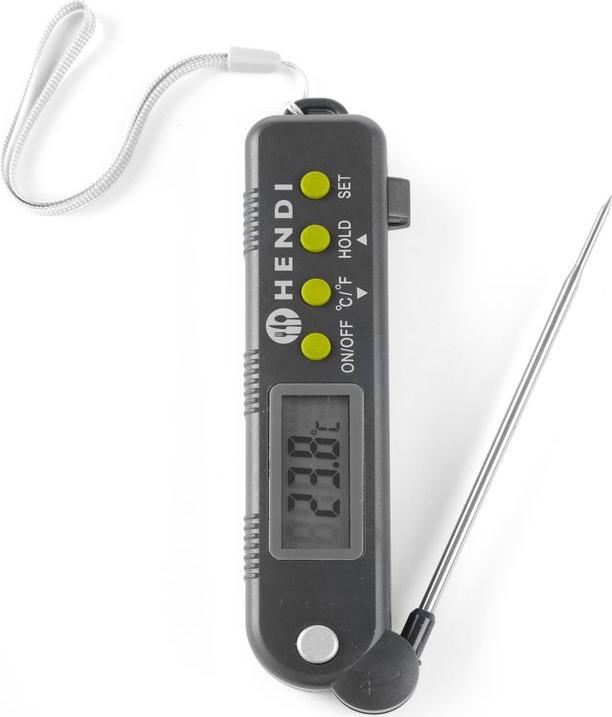Actual product image Hendi Thermometer retractable probe