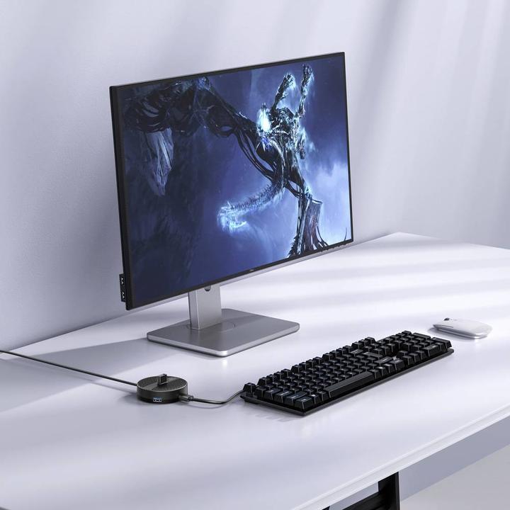Immagine prodotto Renkforce RF-USBH-400 4 Port USB 3.0-Hub Schwarz (matt) (USB-A, 4 Porti)
