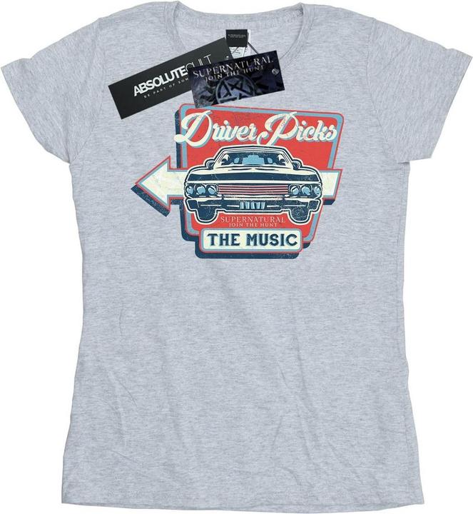 Supernatural Driver Picks The Music TShirt (XXL)