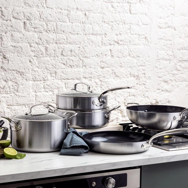 Immagine prodotto Greenpan Kit di decomposizione Barcelona Evershine - PFAS-vrij (16 cm, Casseruola con manico, Acciaio inossidabile)