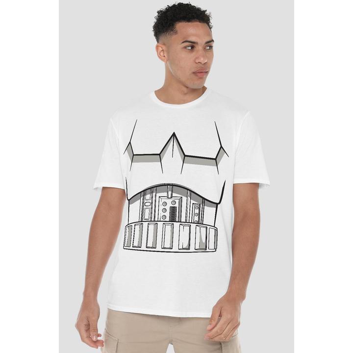 Actual product image Star Wars Mens Stormtrooper Costume T-Shirt (3XL)