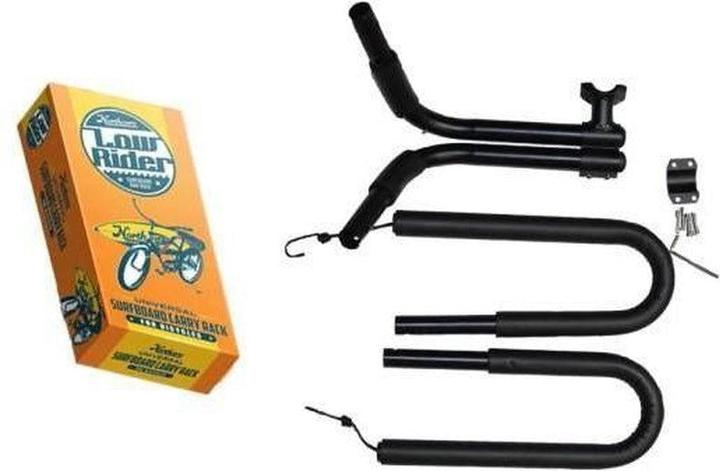 Actual product image Northcore Lowrider surfboard bike rack