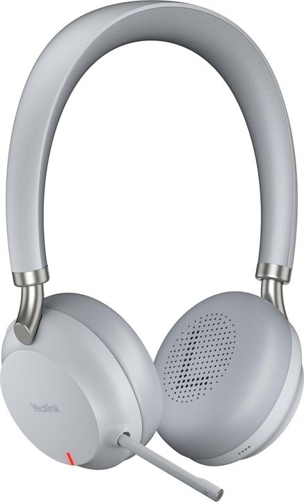 Produktbild Yealink BH72 Teams + BHC76, Wireless, 20 - 20000 Hz, Office/Call center, 189 g, Headset, Light grey (Kabellos, USB-C)