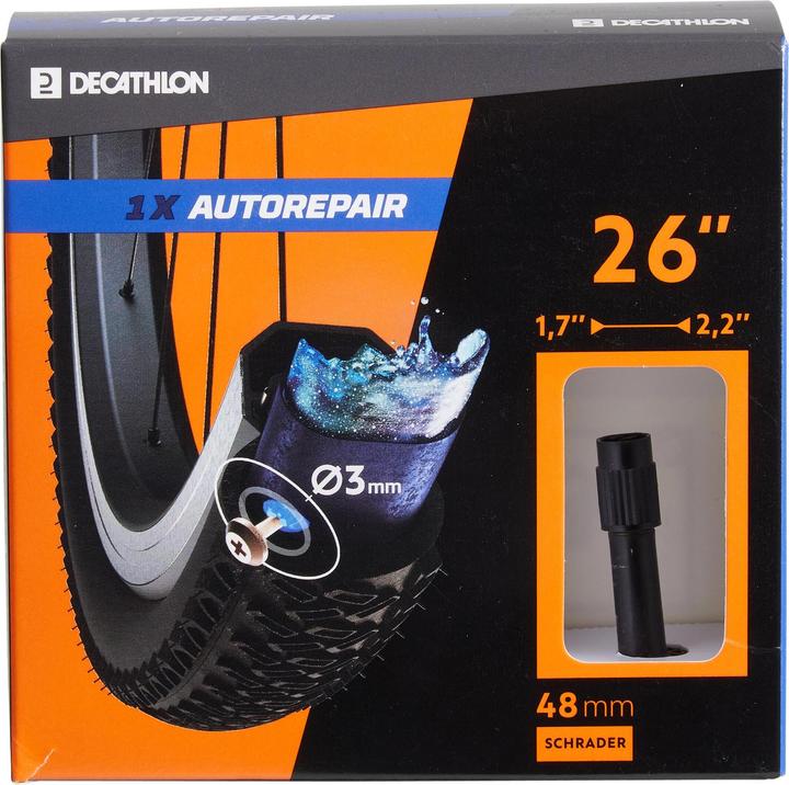 Image du produit Decathlon 26x1,7/2,2 SCHRADER AUTO REPAIR (Schrader (AV), 26")