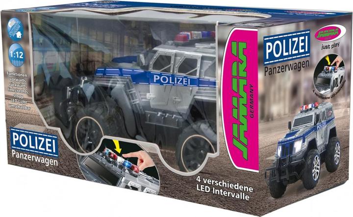 Actual product image Jamara Police armoured car