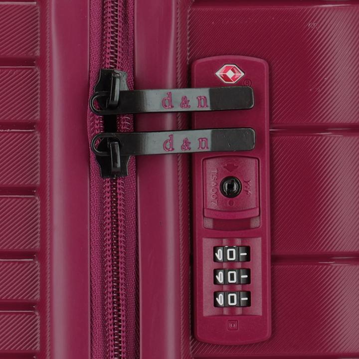 Actual product image D&N Travel Line 4600 4 wheels cabin trolley S 55 cm (35 l, Hand luggage (up to 50 litres))