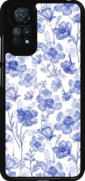 Actual product image PhoneLook Cover Spring 23 watercolor blue flowers (Xiaomi Redmi Note 11, Oppo A11s)