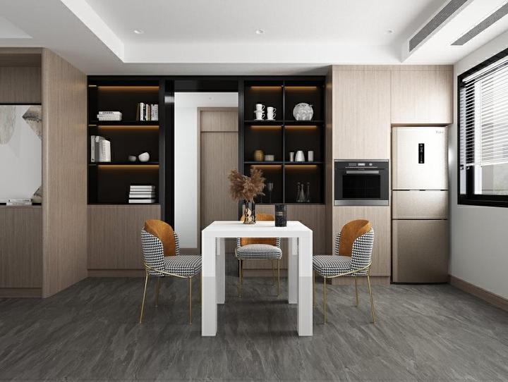 Produktbild SalesFever Esstisch hochglanz weiss (80 x 80 x 76 cm)