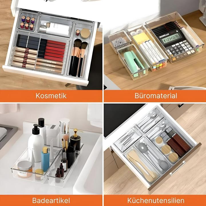 Produktbild Novidarte Schubladen-Organizer 25 Stk. (22 x 15 x 5 cm, 22 x 7 x 5 cm, 15 x 7 x 5 cm, 7 x 7 x 5 cm)