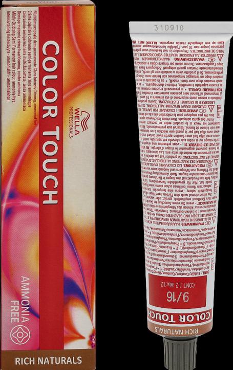 Immagine prodotto Wella Colore Touch Rich Naturals (9/16 biondo chiaro cenere-viola)