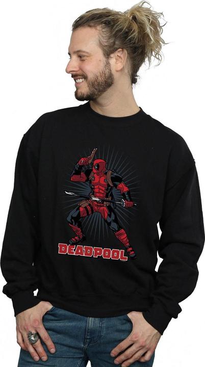 Produktbild Deadpool Gun Sword Burst Sweatshirt (3XL)
