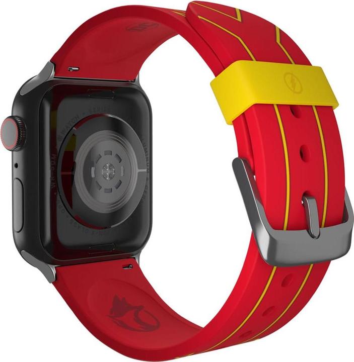 Immagine prodotto Moby Fox Bracciale DC per smartwatch Logo The Flash (Resistente al sudore e ai raggi UV, Silicone di alta qualità)