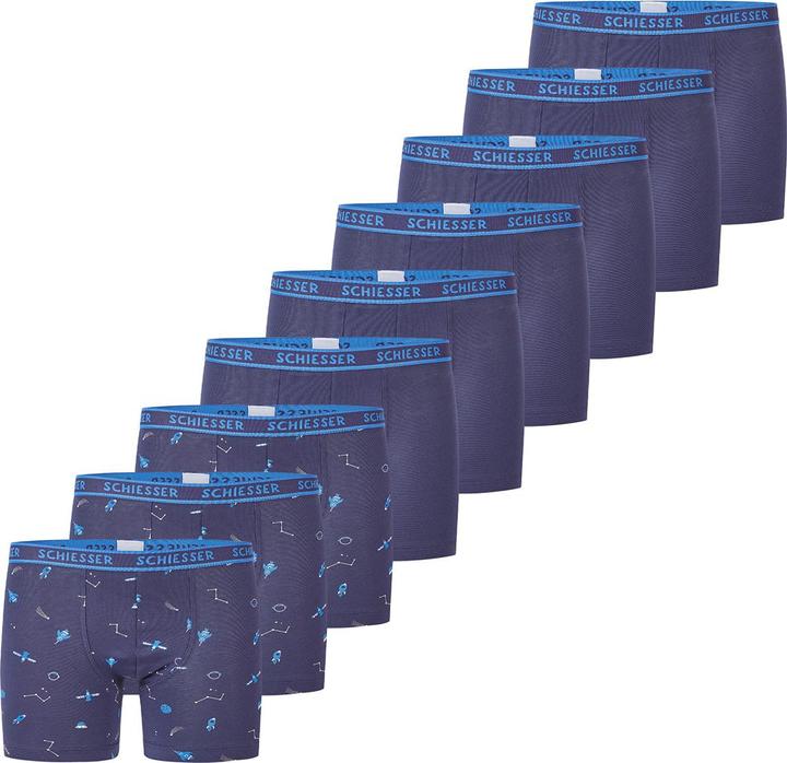 Immagine prodotto Schiesser 9 confezioni di pantaloncini / pantaloni da bambino in cotone organico 95/5 (116, confezione da 9)