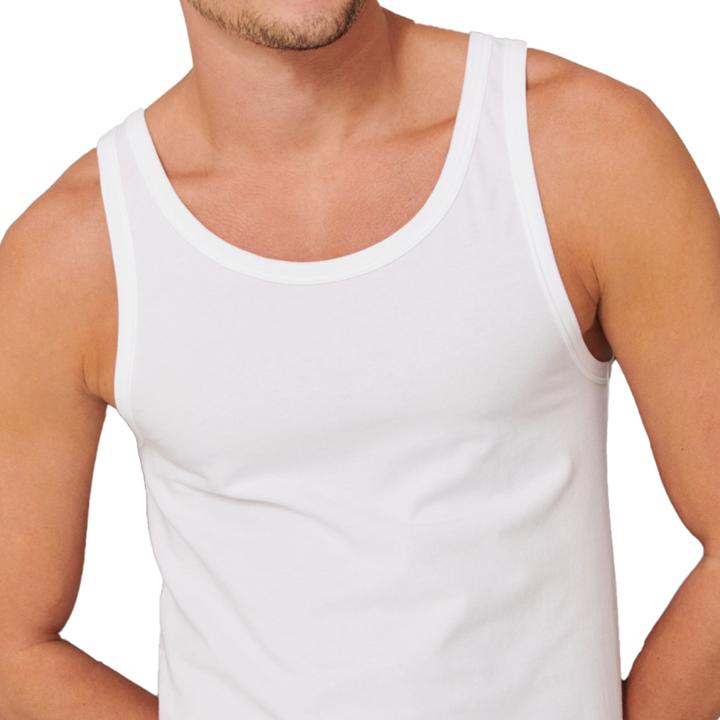 Immagine prodotto Schiesser Confezione da 4 magliette / canottiere in cotone organico 95/5 (S)
