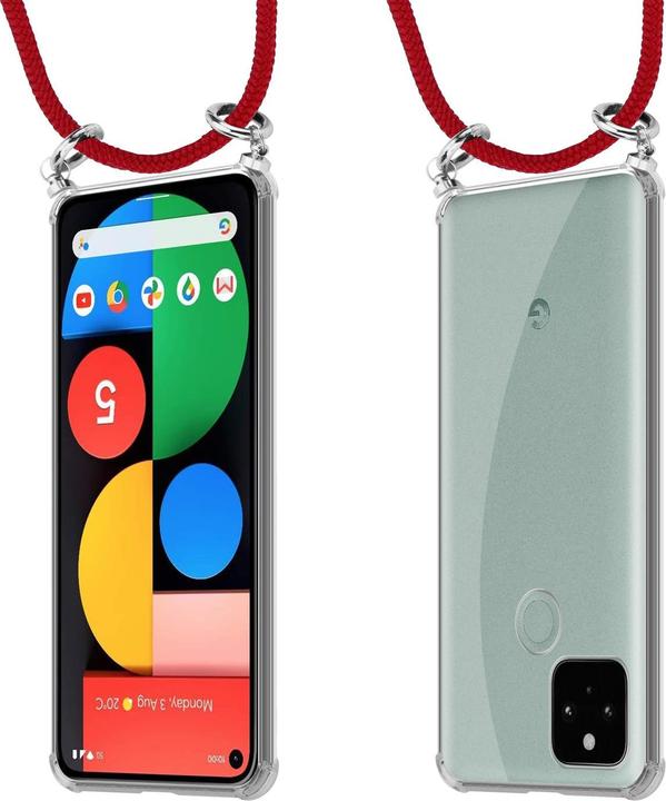 Produktbild Cadorabo TPU Handy Kette SILBER Cover
