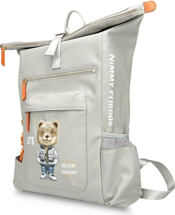 Image du produit Nimmy Cool&Cute 2.0 Bear laptop backpack grey