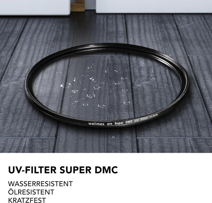 Actual product image Walimex pro per UV filter Slim Super DMC 49mm (49 mm, UV filter)