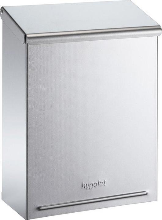 Hygolet Hygiène féminine Poubelle en acier inoxydable Wallbox (50 ml)