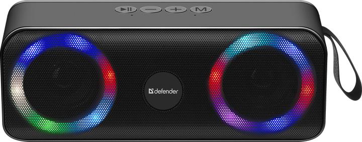 Actual product image Defender SPEAKER BEATBOX 20 BLUETOOTH 20W LIGHT/BT/MIC/FM/USB/TF (5 h, Battery operated)