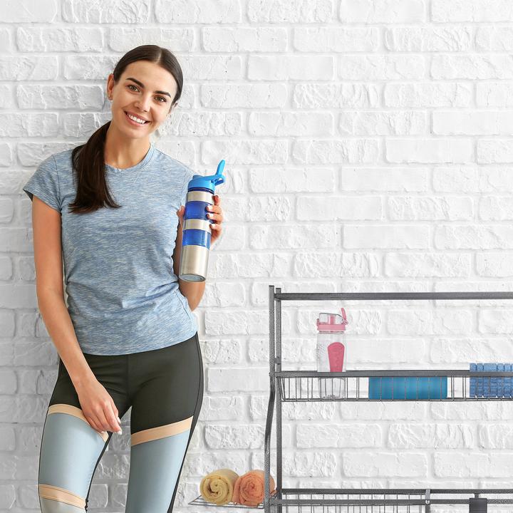 Actual product image Relaxdays Sports equipment storage