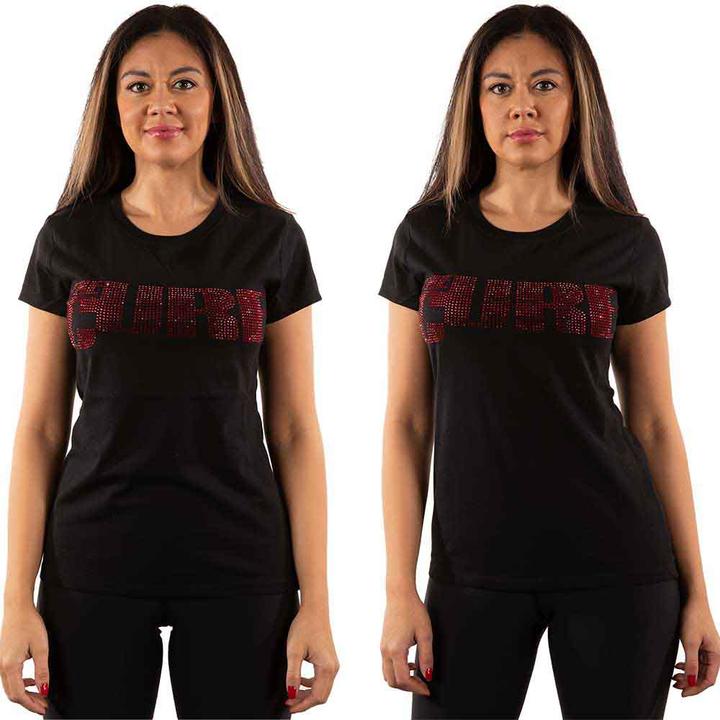 The Cure Logo Diamante (Girlie)