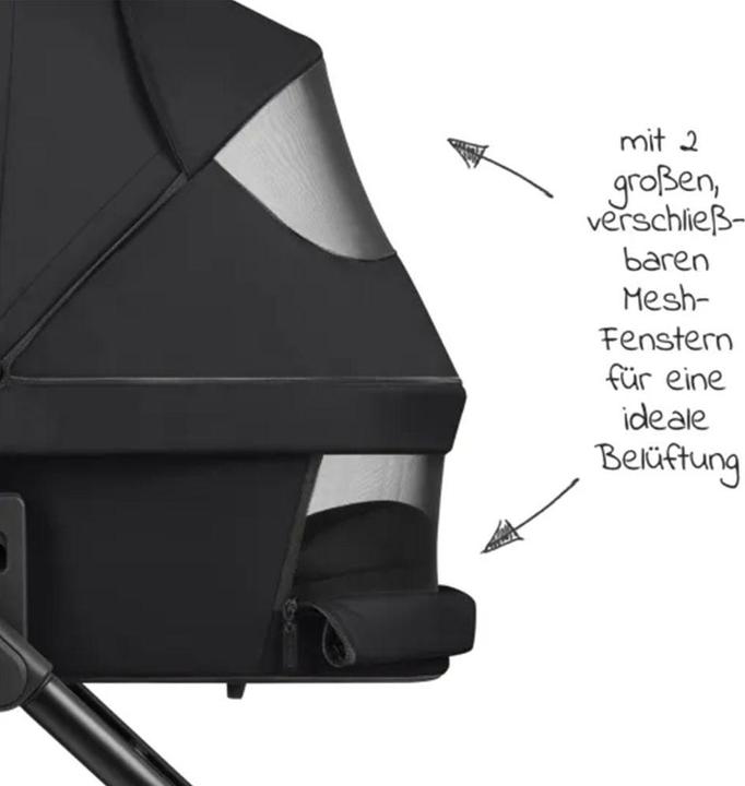 Produktbild ABC Design Kinderwagen 3 in 1 3in1 Kinderwagen-Set Samba - inkl. Babywanne, Autositz