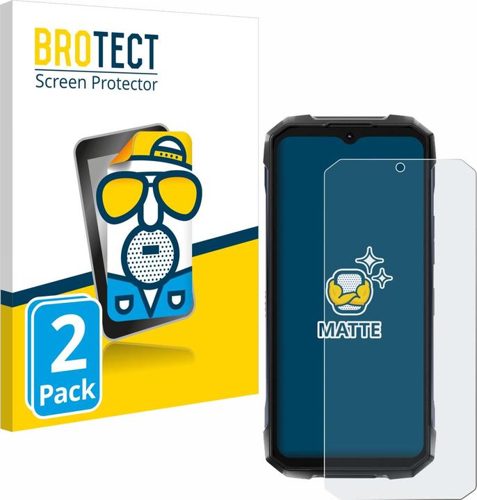 Image du produit BROTECT Film antireflet Protection d'écran Film de protection d'écran Mat (2 pièce(s), Hotwav Cyber 7)