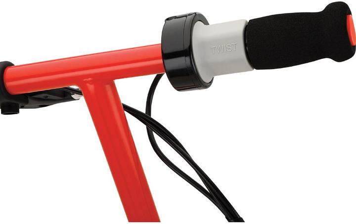 Actual product image Razor E-Scooter Power Core E100S Aluminum Red (17 km/h, 18 km, 120 W)