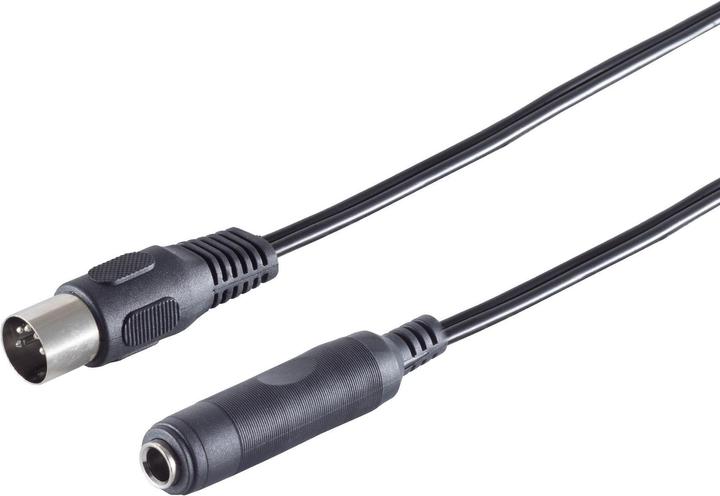 Immagine prodotto Shiverpeaks S/CONN cavo diodo a massima connettività spina diodo jack DIN a 5 pin e accoppiamento jack a 3 pin 6 (0.01 m)