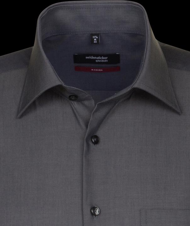 Image du produit Seidensticker Cehmise Modern Fit m/c sans repassage grey (40)