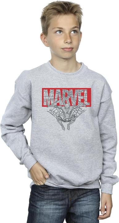 Image du produit - Sweat SPIDER MAN LOGO RED - Garçon (104)