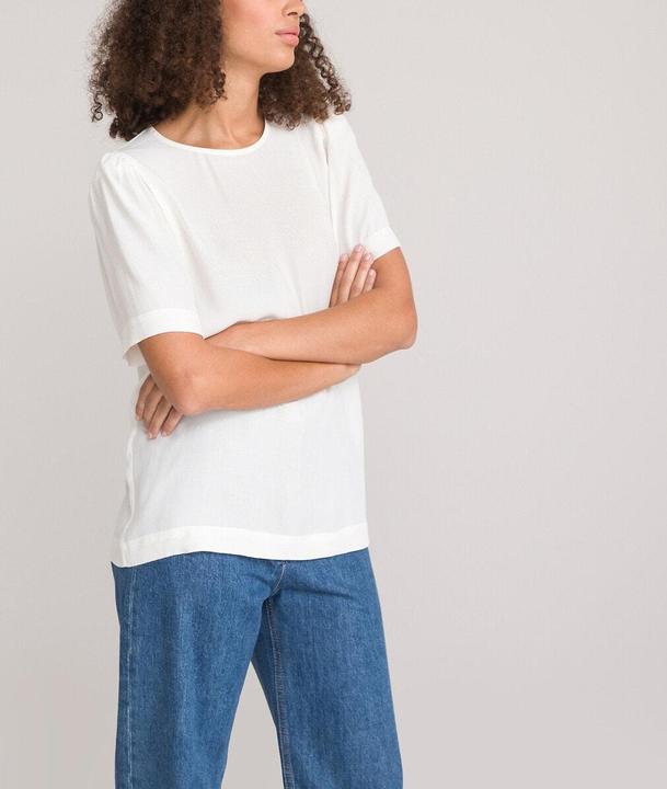 Produktbild La Redoute Collections Bluse mit rundem Ausschnitt (40)