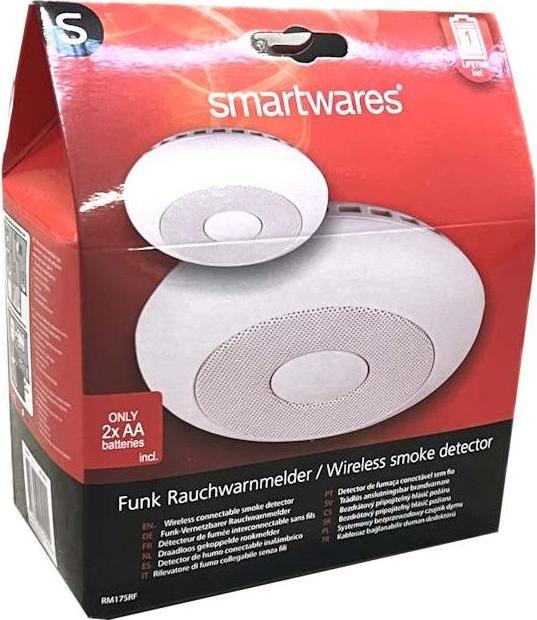 Actual product image Smartwares Radio smoke detector set of 2 v