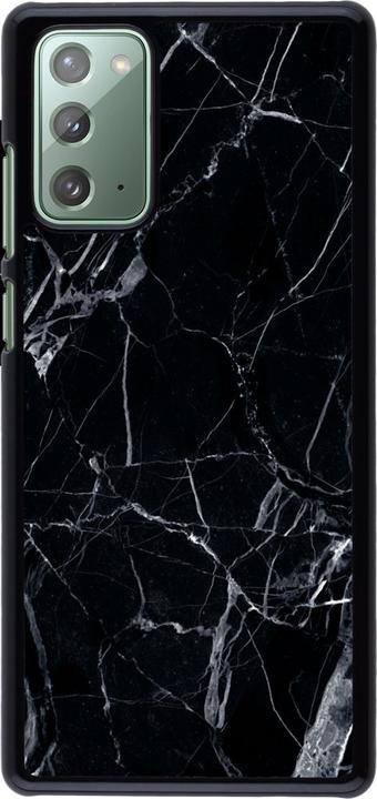 Actual product image PhoneLook Coque Marble Black 01 (Samsung Galaxy Note 20)