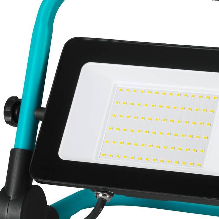 Image du produit EGLO 900531 AVELAR LED Lampadaire 52W 250x185mm Noir Turquoise Blanc Neutre IP65