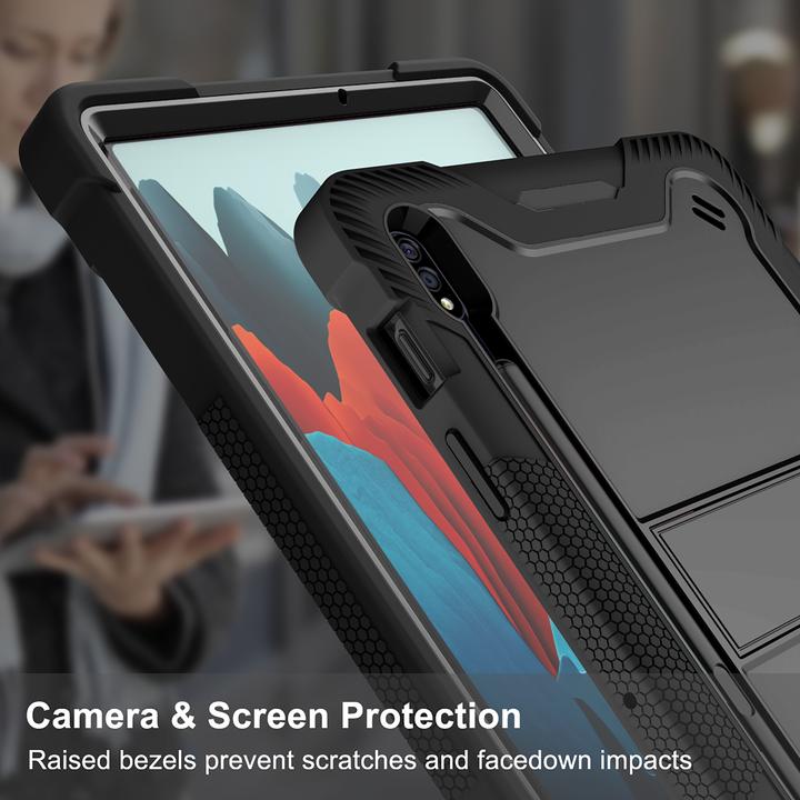 Produktbild Cazy Stossfest Hülle Kompatibel mit Samsung Galaxy Tab S8 - Schutz Fallfest Hülle - mit Stand Funktion 3 (Galaxy Tab S8)